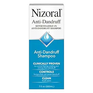 Nizoral Anti-Dandruff Shampoo with 1% Ketoconazole, Fresh Scent, 7 Fl Oz